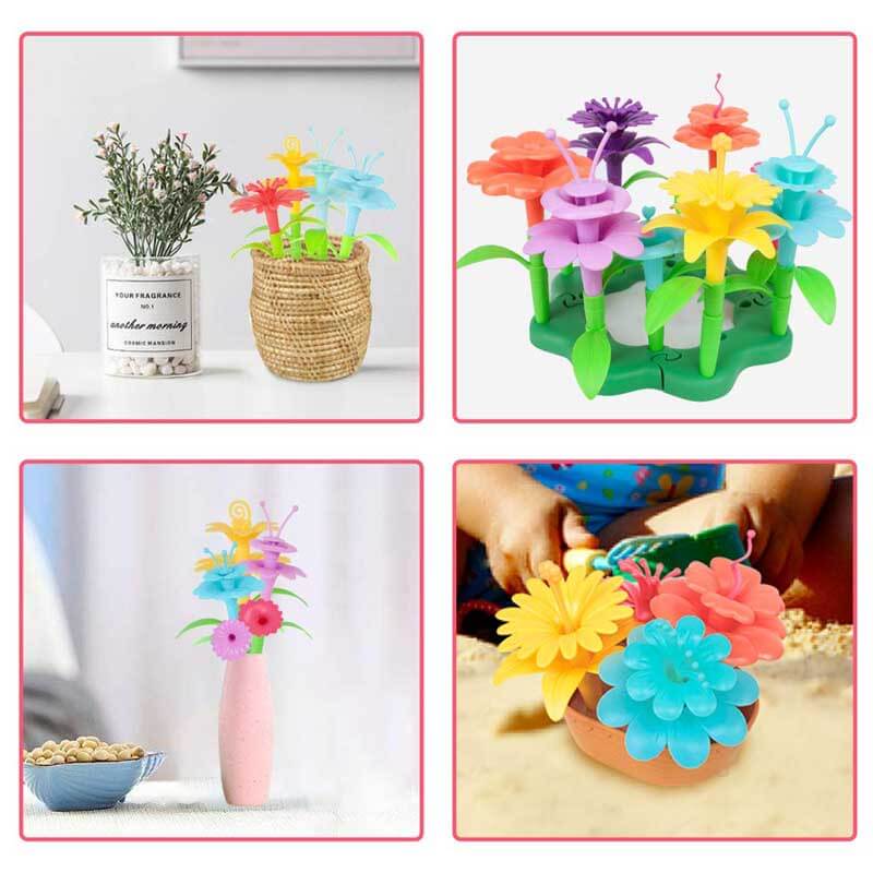 Creative Flower Garden Building Toy