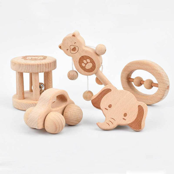 Montessori Newborn Hand Bell Set