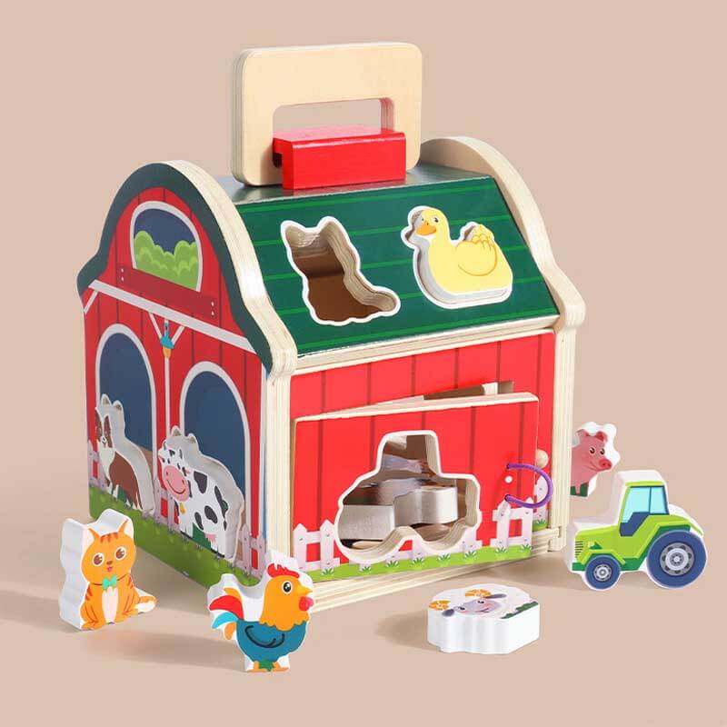 Take-Along Sorting Barn Toy