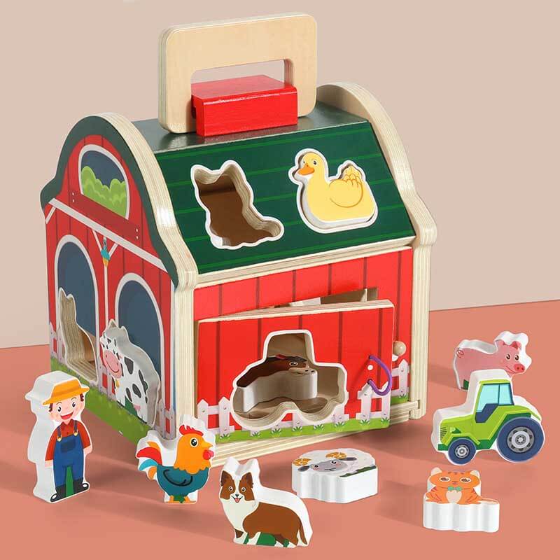 Take-Along Sorting Barn Toy