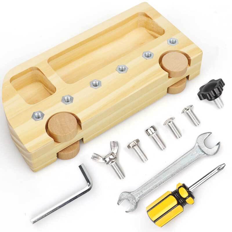 Montessori Screwdriver Bus Set