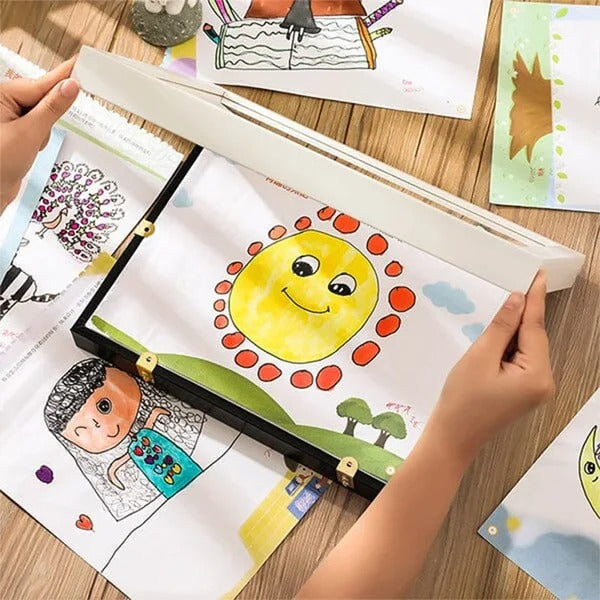 Magnetic Children Art Frames - Display Kids' Artwork with Ease