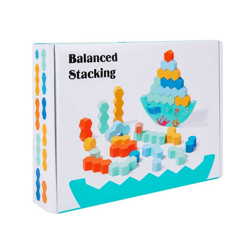 Wooden Balance Stacking High