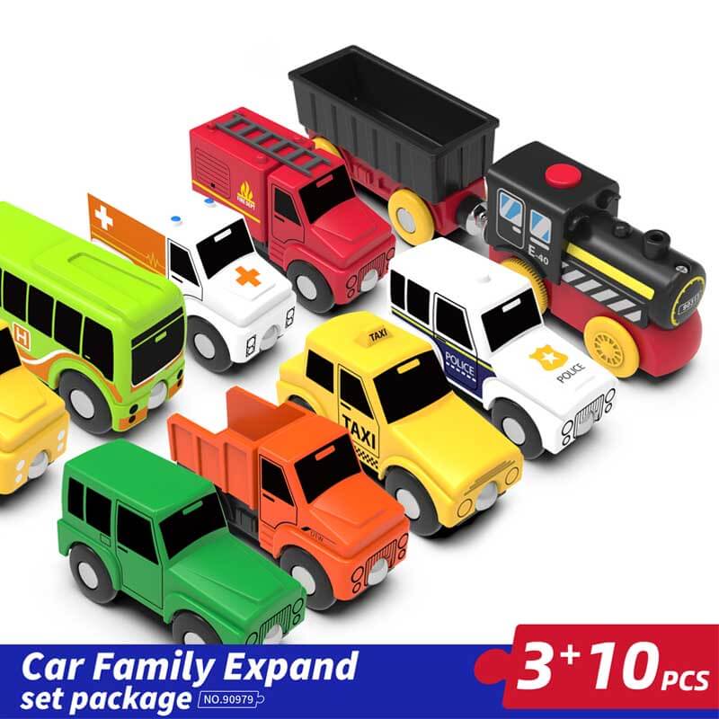 Car Family Expand Toys Set