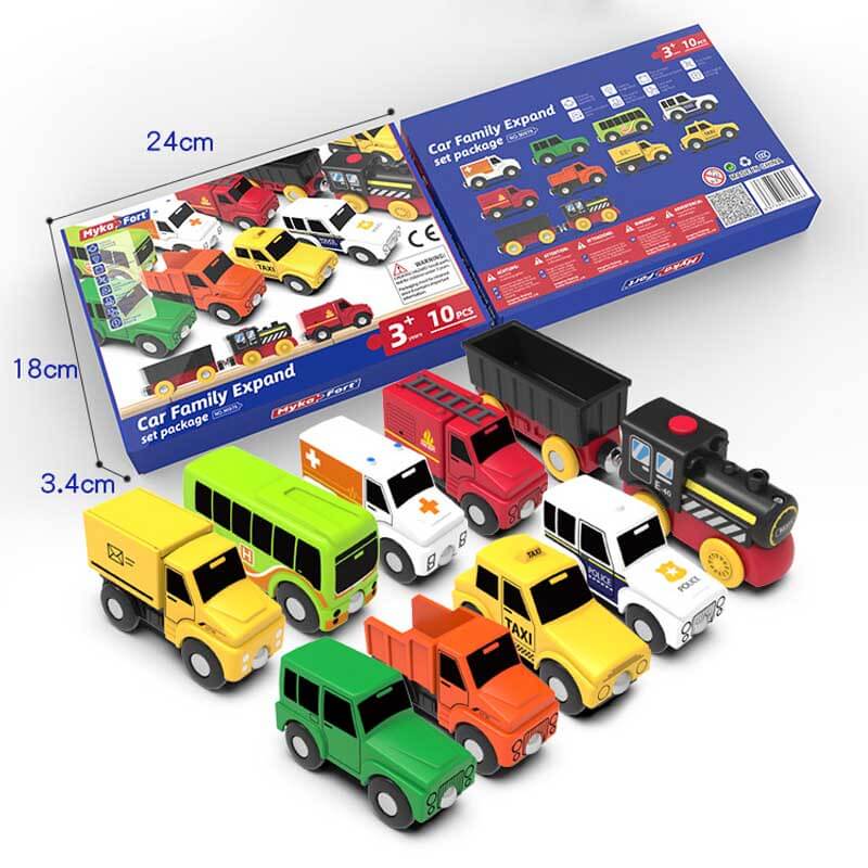Car Family Expand Toys Set