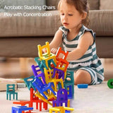 Acrobatic Stacking Chairs