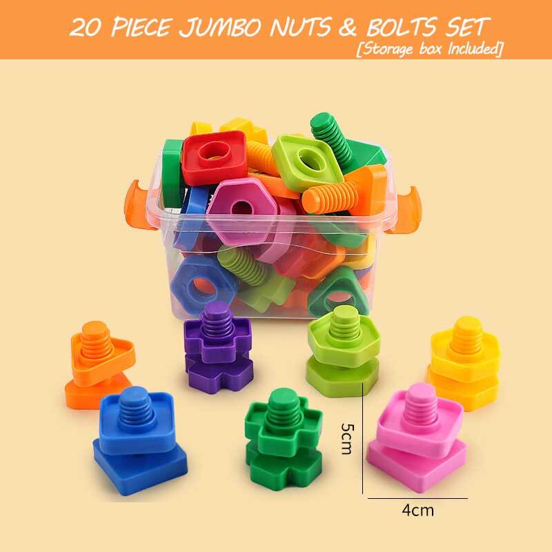 Jumbo Nuts and Bolts Matching
