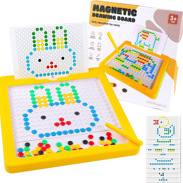 Montessori Magnetic Dots Board