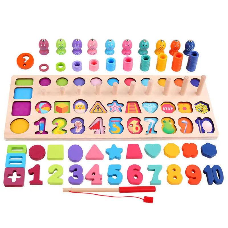 Montessori 4 in 1 Math Puzzle