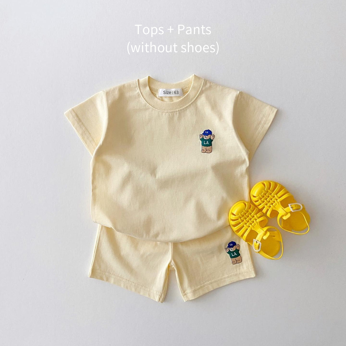 Little LA Bear Top & Short Set