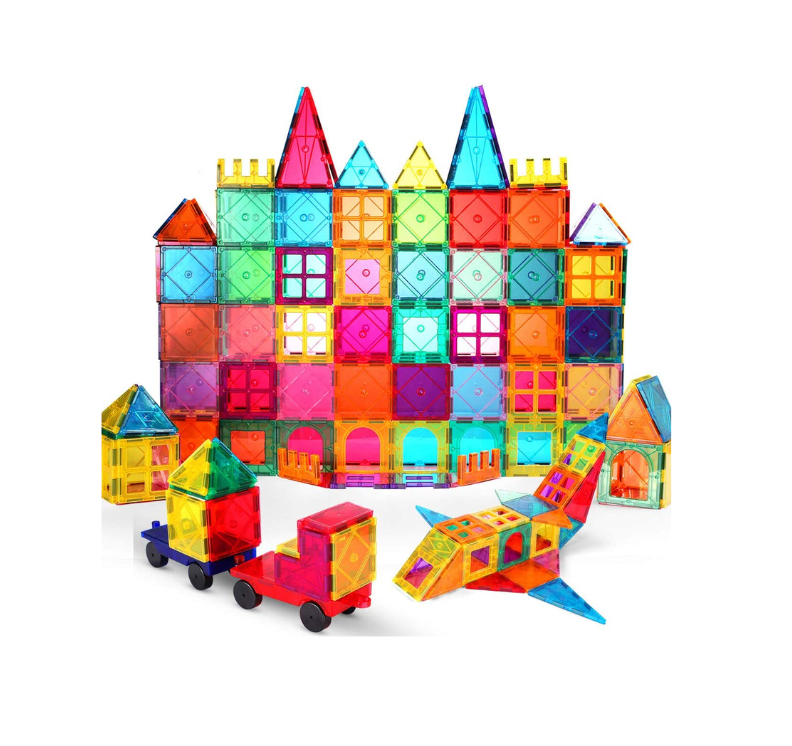 Montessori Magnetic Building Blocks (60 pcs)