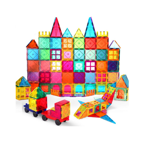 Montessori Magnetic Building Blocks (60 pcs)