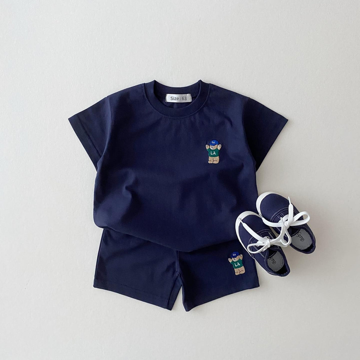 Little LA Bear Top & Short Set