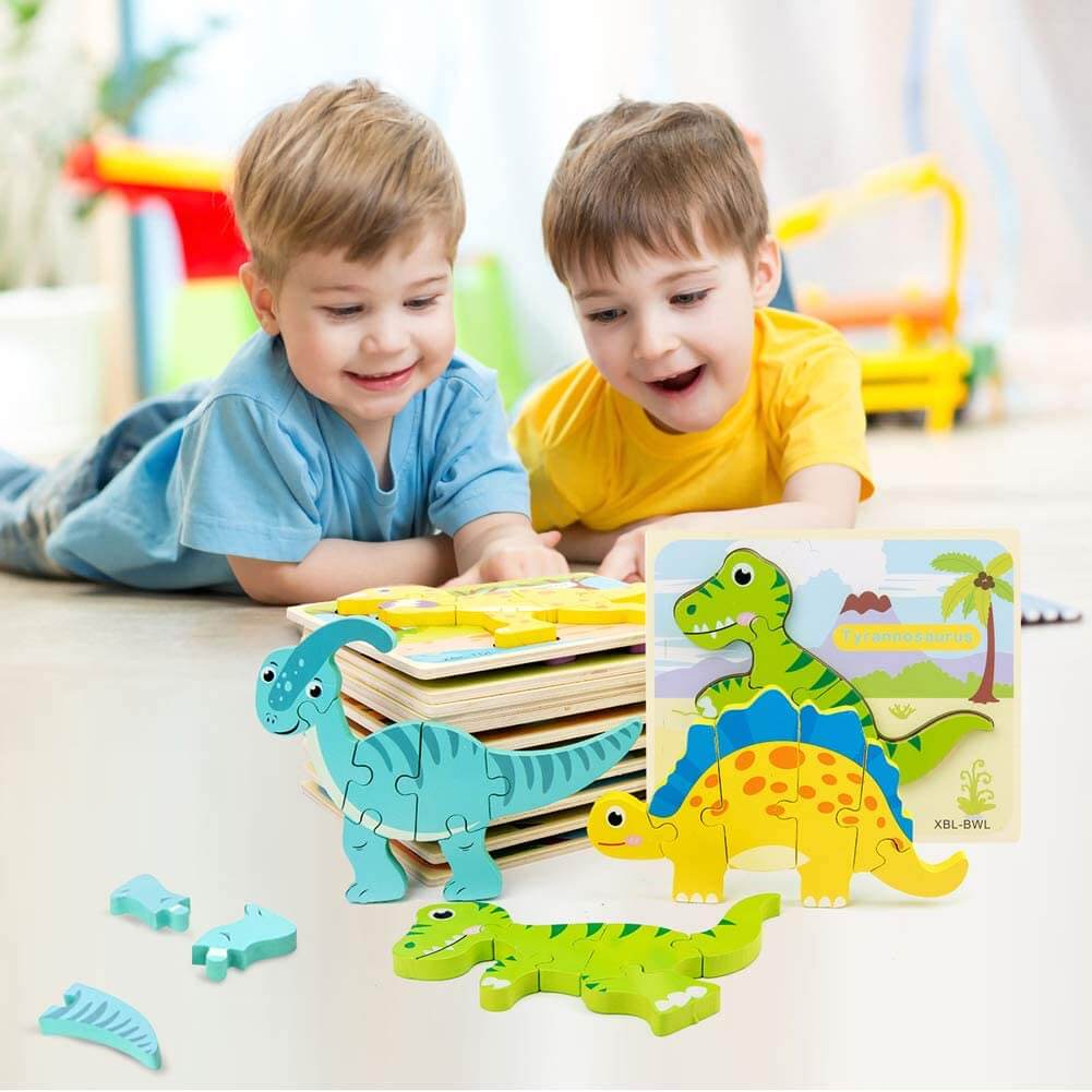 Best Seller: 3D Dinosaur Puzzles 6 PACK