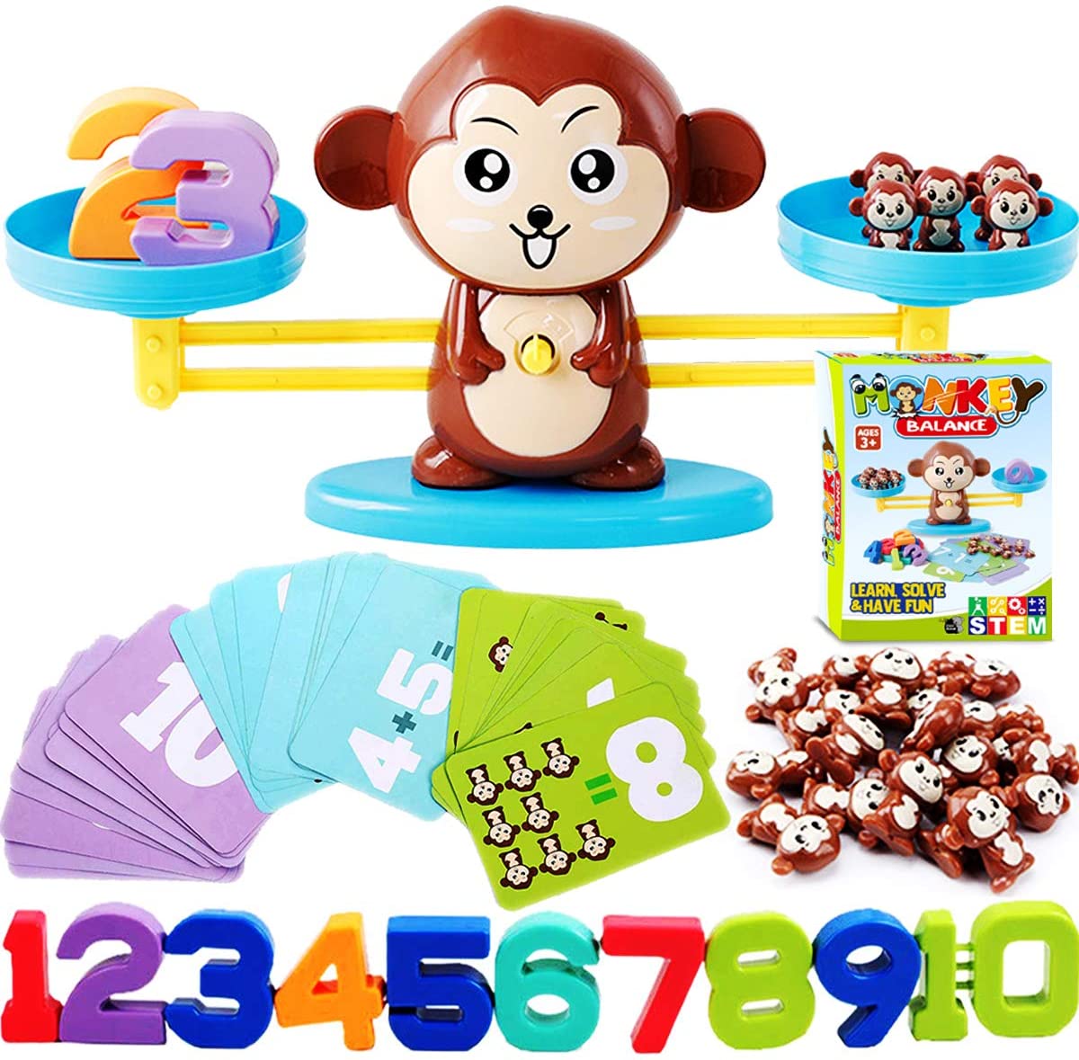 Montessori Monkey Balance Math Game