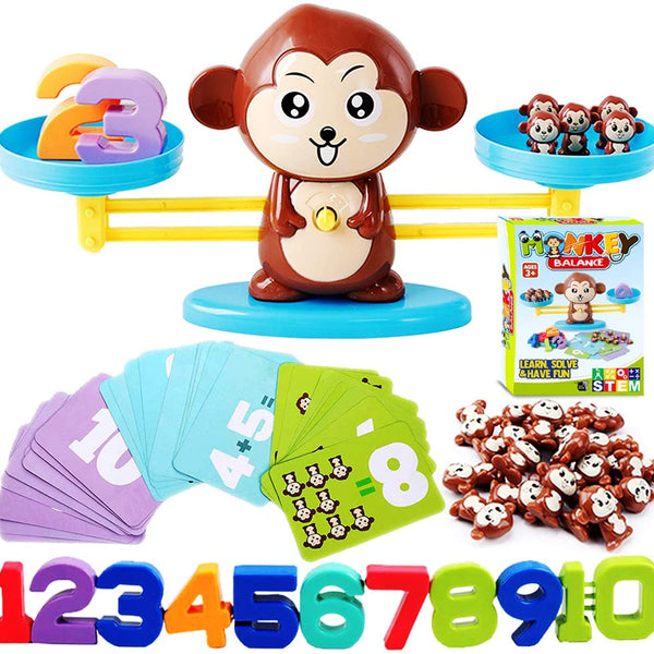 Montessori Monkey Balance Math Game