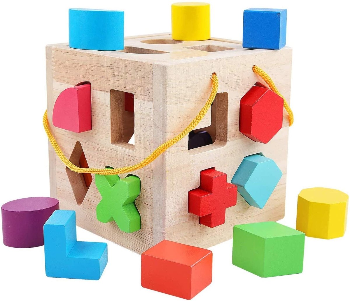 Montessori Shape Sorting Cube