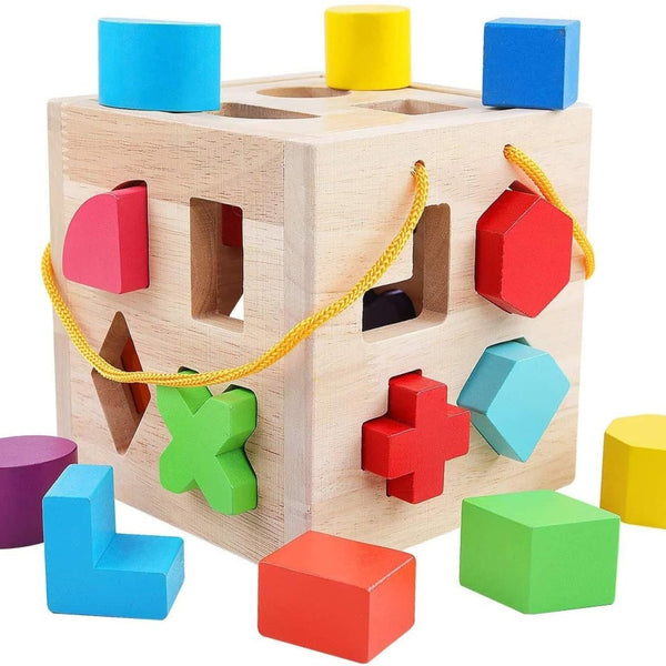 Montessori Shape Sorting Cube