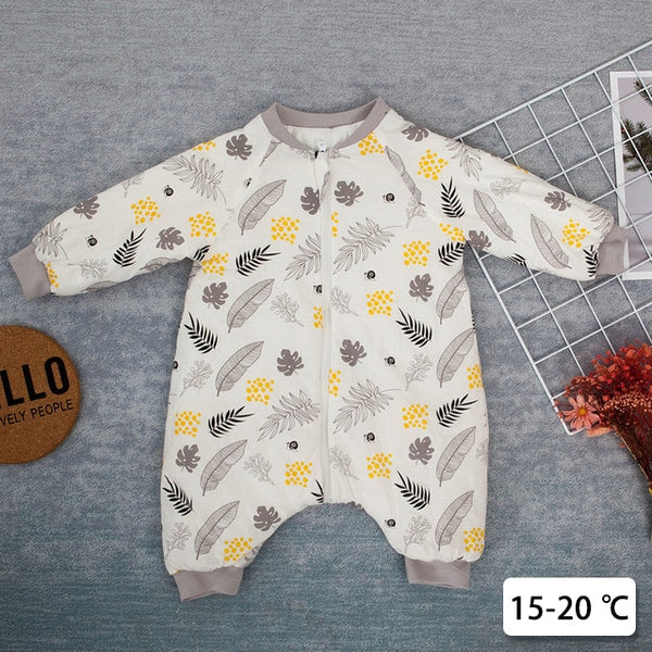 3.5 Tog Baby Sleep suits/ Removable Sleeves for 0-4 Yrs