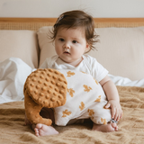 Cute and cozy elephant pillow for babies ,100% cotton elephant pillow for your little one