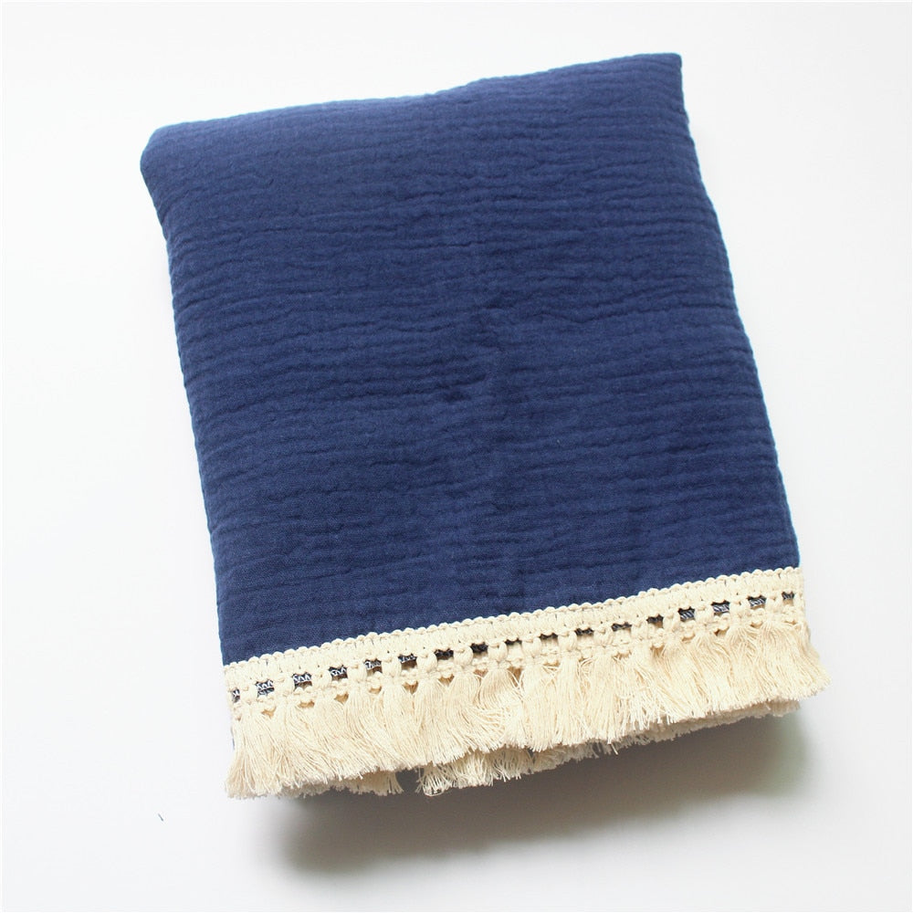Baby Blanket/ Muslin Swaddle Blankets for Newborn Baby