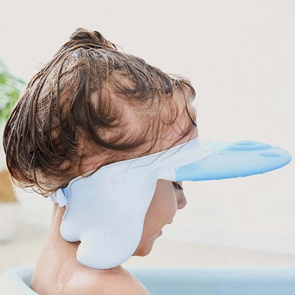 Adjustable Wash Shower Hat / Newborns Baby for 0-6 Years