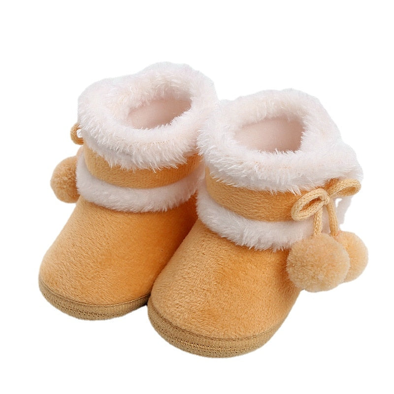 Baby Sokken Schoenen Jongen Meisje Peuter Zachte / Antislip Warme Baby Wieg Schoenen voor 0-24 Maand