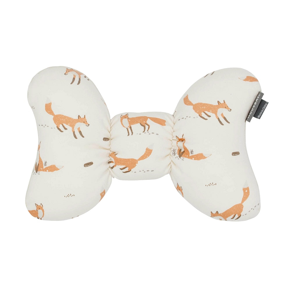 Bliss N Baby neck pillow for stroller and car headrest,Helps your baby sleep comfortably and cool fox