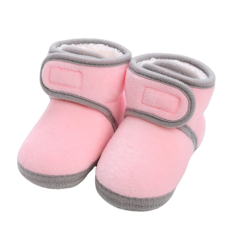 Baby Sokken Schoenen Jongen Meisje Peuter Zachte / Antislip Warme Baby Wieg Schoenen voor 0-24 Maand