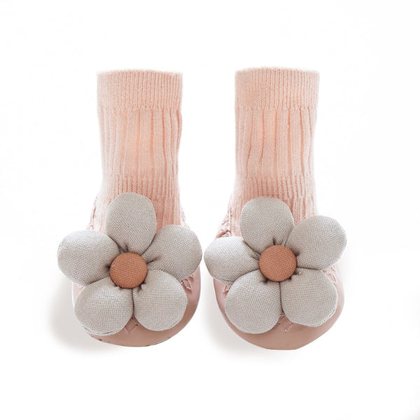 Winter Baby Floor/ Leather Soles Toddler Socks Shoes For 0-3 Years
