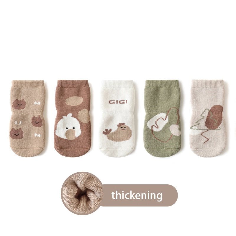 Baby Socks/ Children Cartoon Floor Socks 0-5 yrs