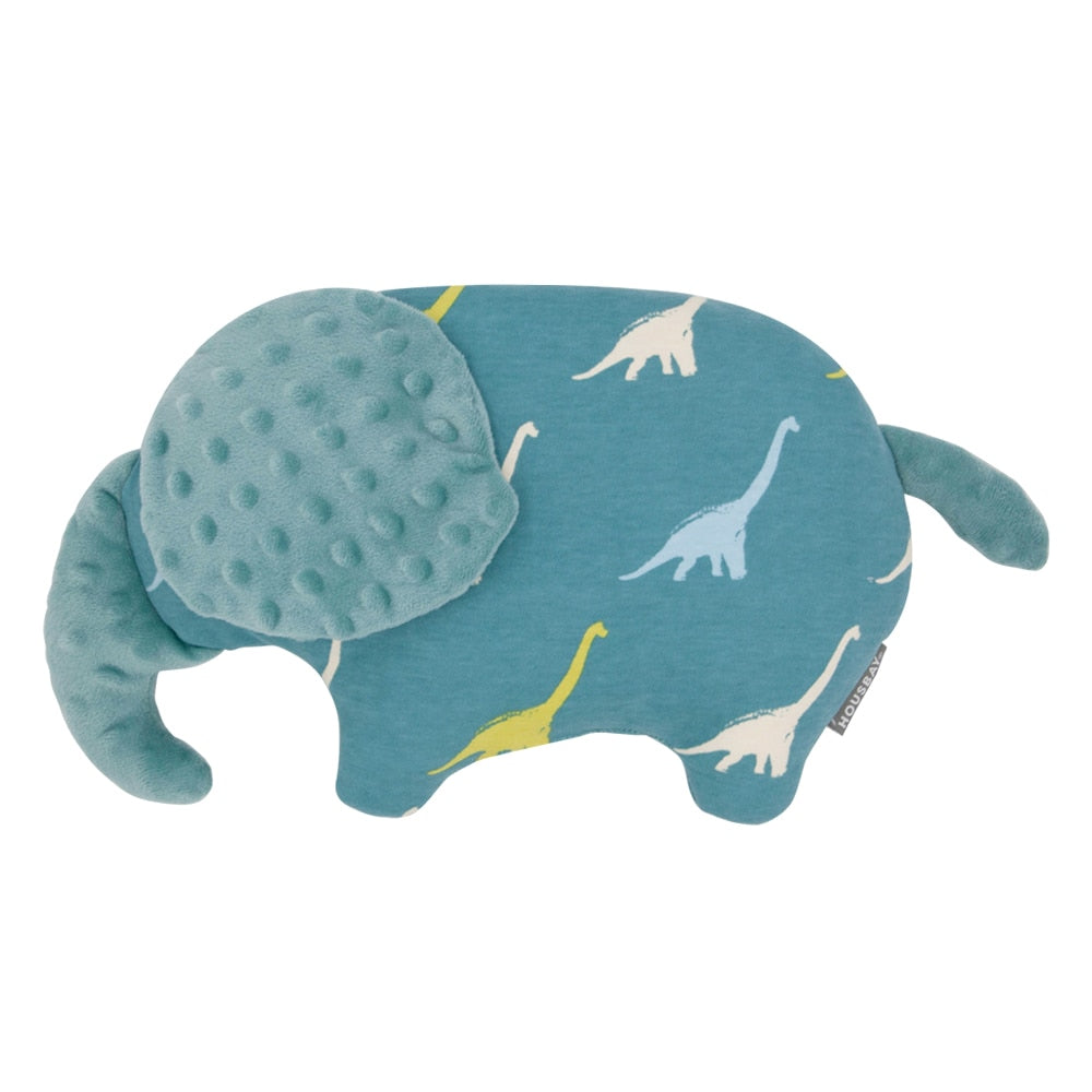 Cute and cozy elephant pillow for babies ,100% cotton elephant pillow for your little one dinasaur