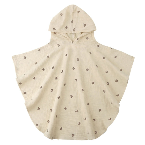 Babycapuchon / badhanddoek voor kinderen g Bloemenponcho's voor 0-3 jaar