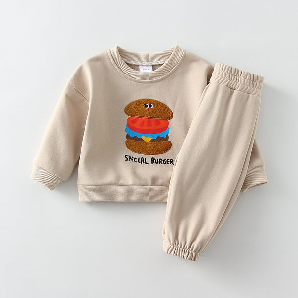 Sweetheart Sweater Set - Baby Girl Sweatshirt and Pants Outfit